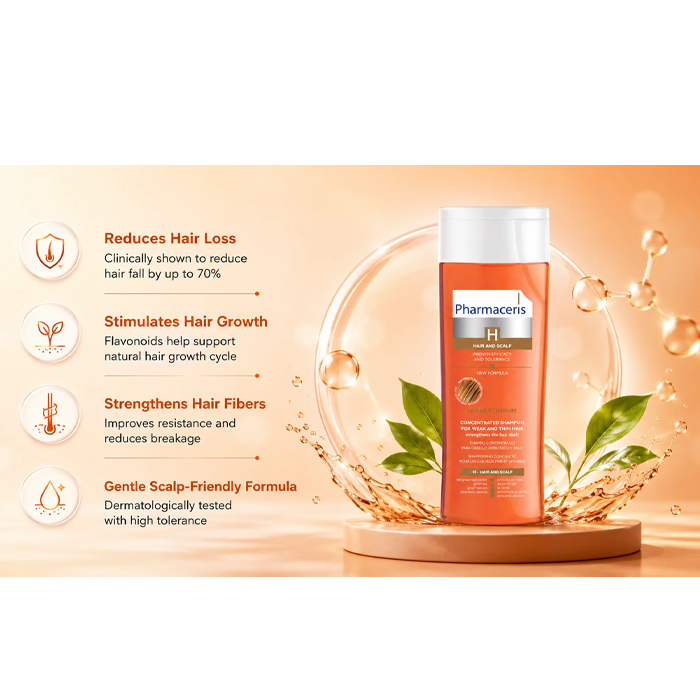 Pharmaceris H Keratineum Shampoo For Weak Hair 250 ml