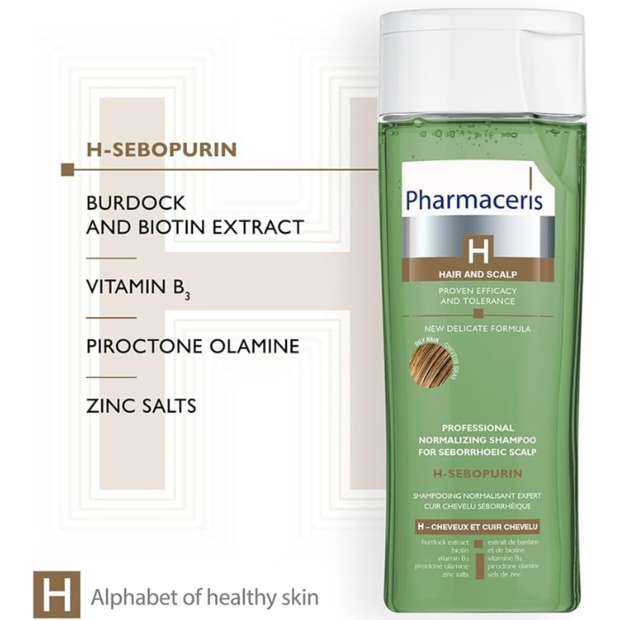 Pharmaceris H Sebo Purin Shampoo For Oily hair 250ml