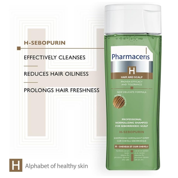 Pharmaceris H Sebo Purin Shampoo For Oily hair 250ml