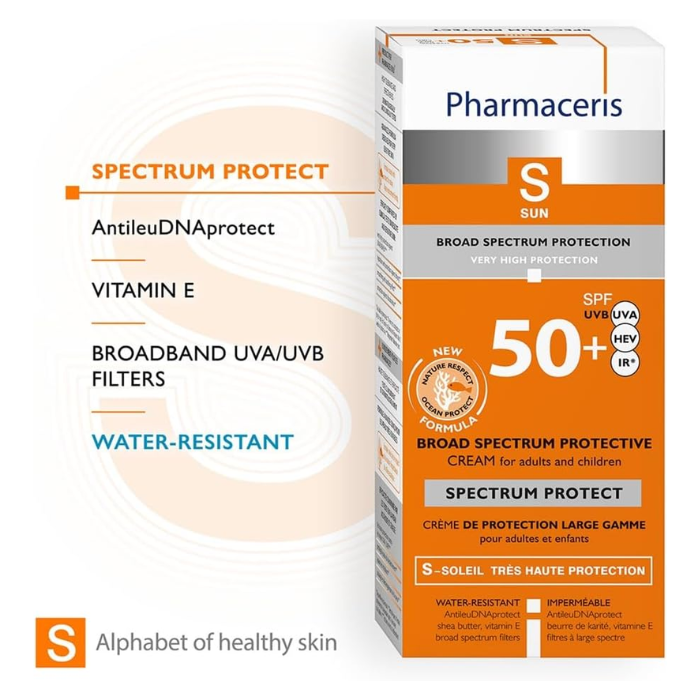 Pharmaceris S (SPF 50+) Broad Spectrum Protection Cream 50 ml