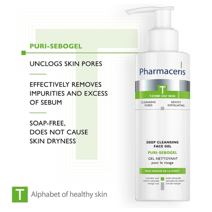 Pharmaceris T Puri-Sebogel Acne-Fighting & Oil Control Cleanser 200ml