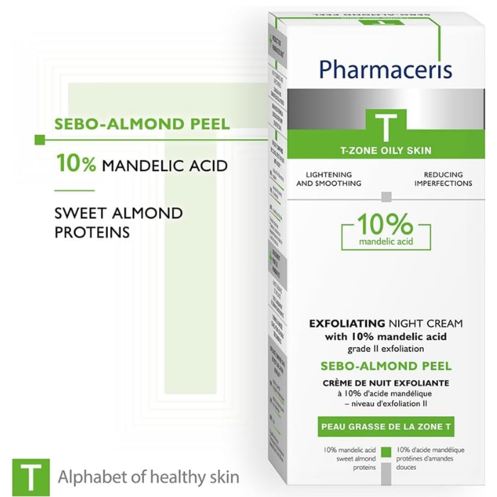 Pharmaceris T Sebo Almond Peel 10% Cream 50ml