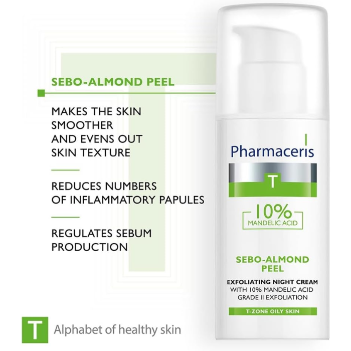 Pharmaceris T Sebo Almond Peel 10% Cream 50ml