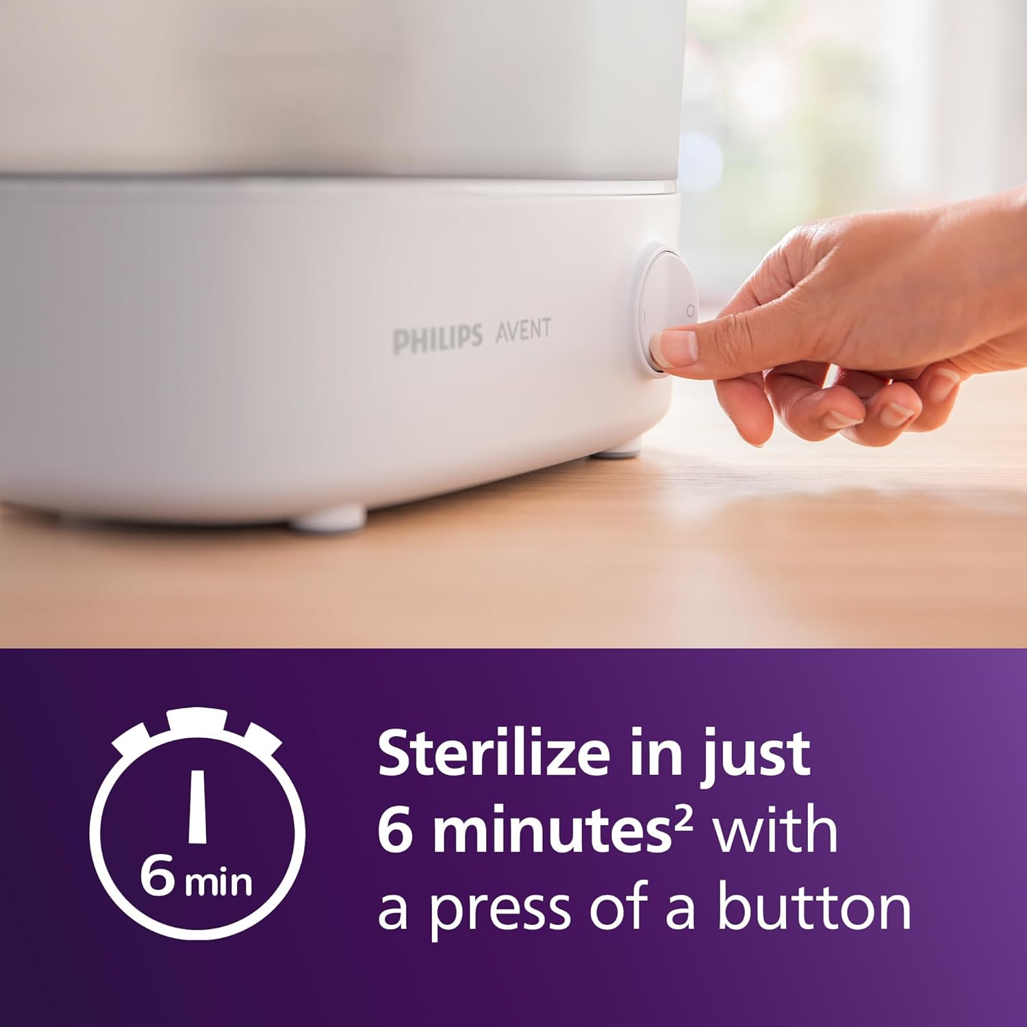 Philips Avent 2-In-1 Electric Steam Sterilizer - SCF291/01