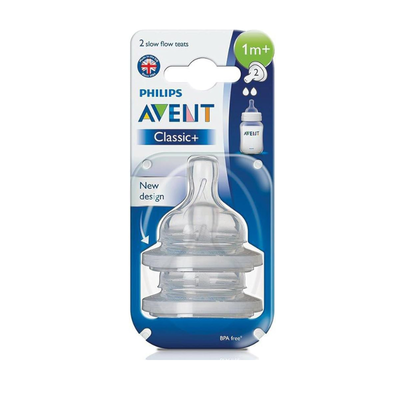 Philips Avent Classic Plus Teats 2 Hole 2s PA007