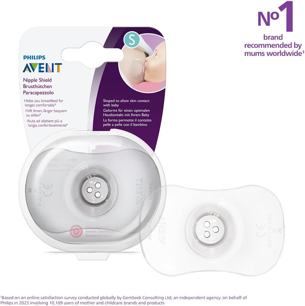 Philips Avent Nipple Shield Small 2s PA592