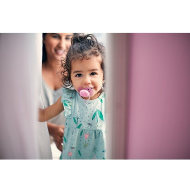 Philips Avent Soft Pacifier Girl 0-6m Mix Deco PA241