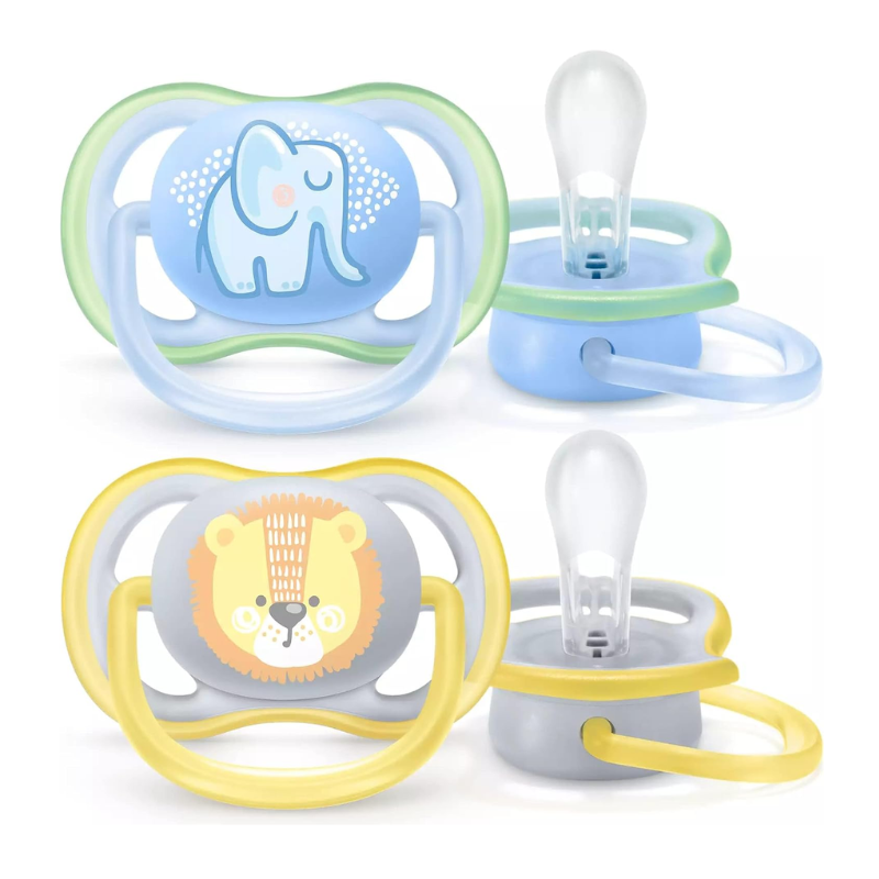 Philips Avent Ultra Air Freeflow STHR SIL 18M Deco 2s Assorted PA222