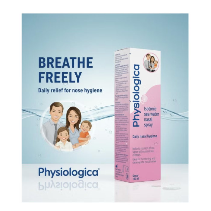 Physiologica Sea Water Nasal Spray Isotonic 100ml