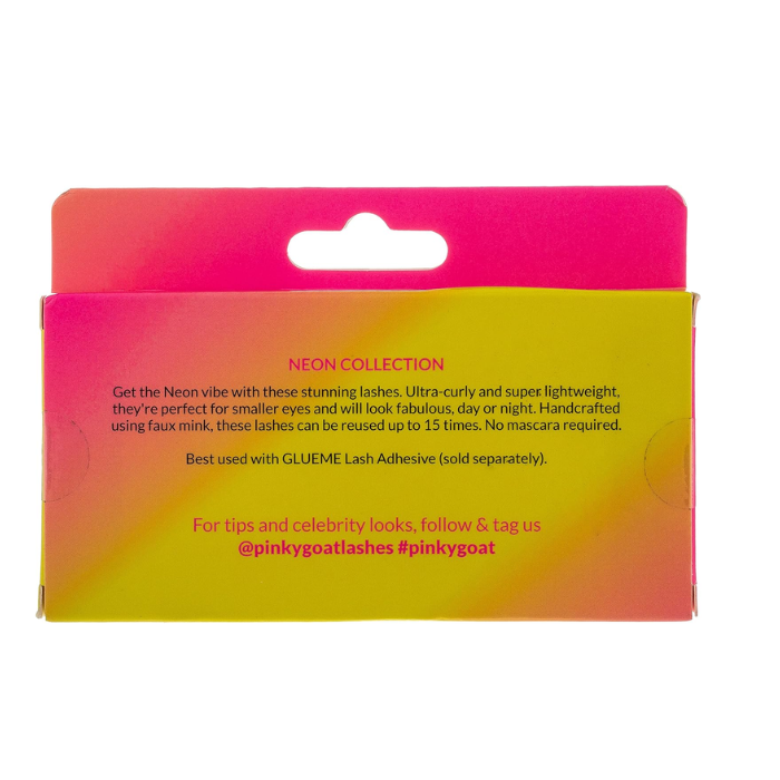 Pinky Goat Lash Neon Collection Amy
