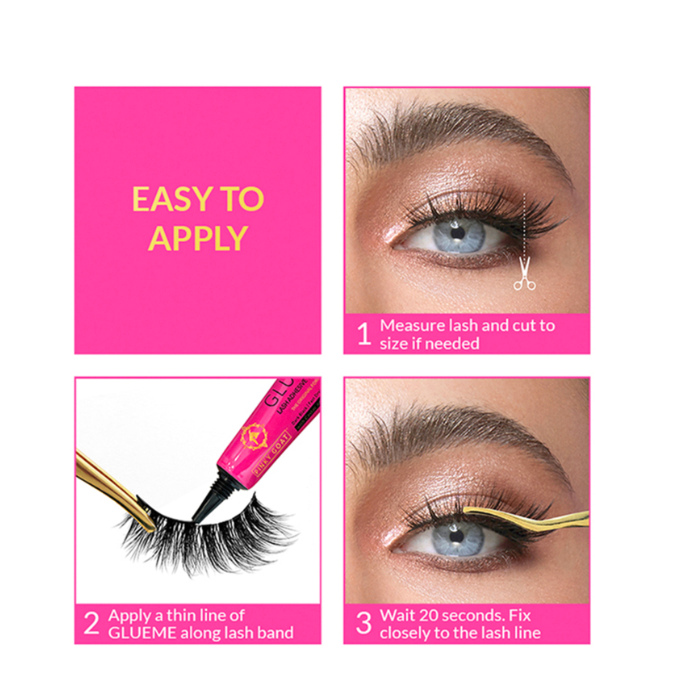 Pinky Goat Lash Neon Collection Rose