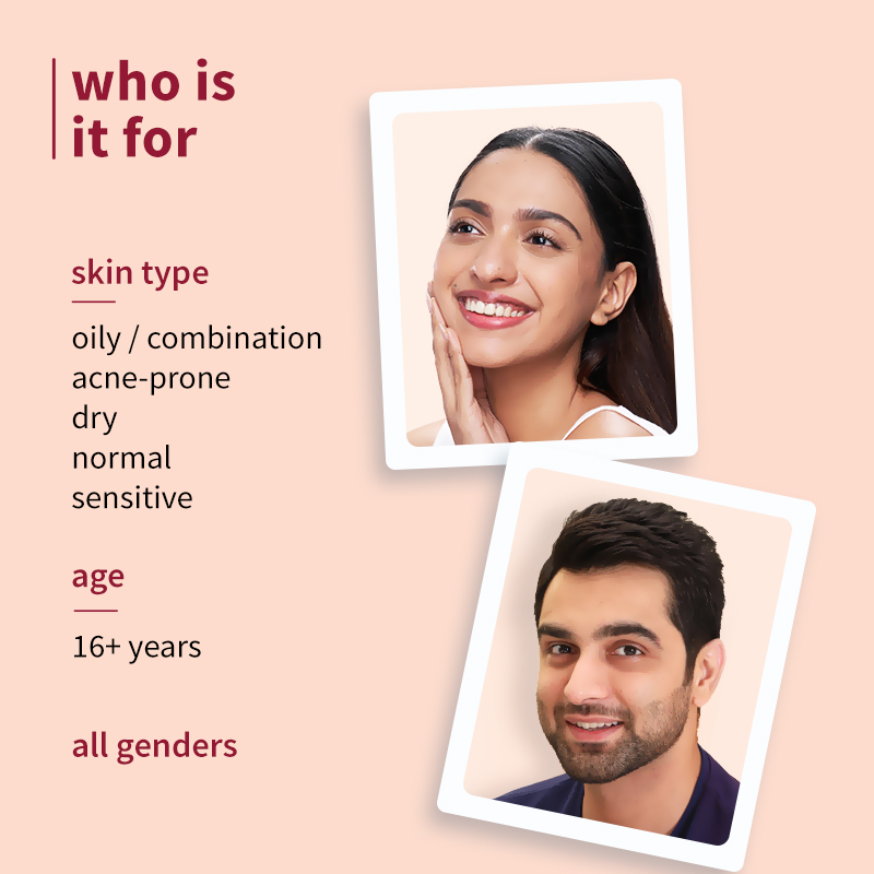 Plum Saffron & Papaya Glow Bright Sulphate-Free Face Wash with Vitamin B5, 150ml