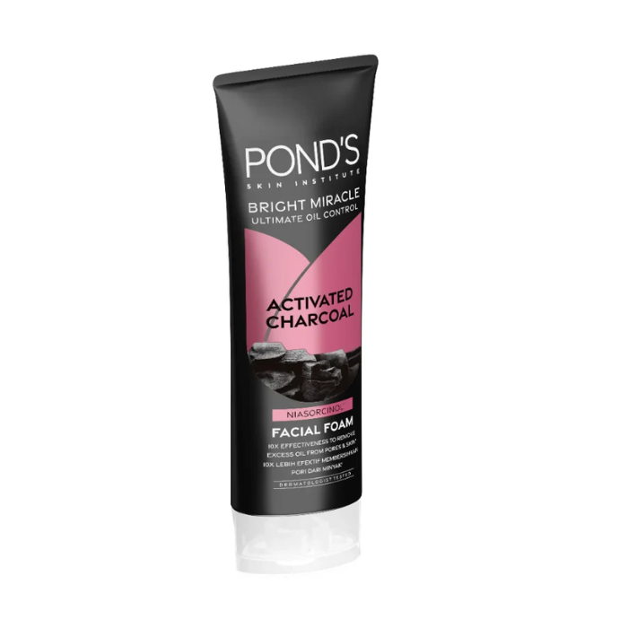 Pond’s Bright Miracle Activated Charcoal Facial Foam 100g