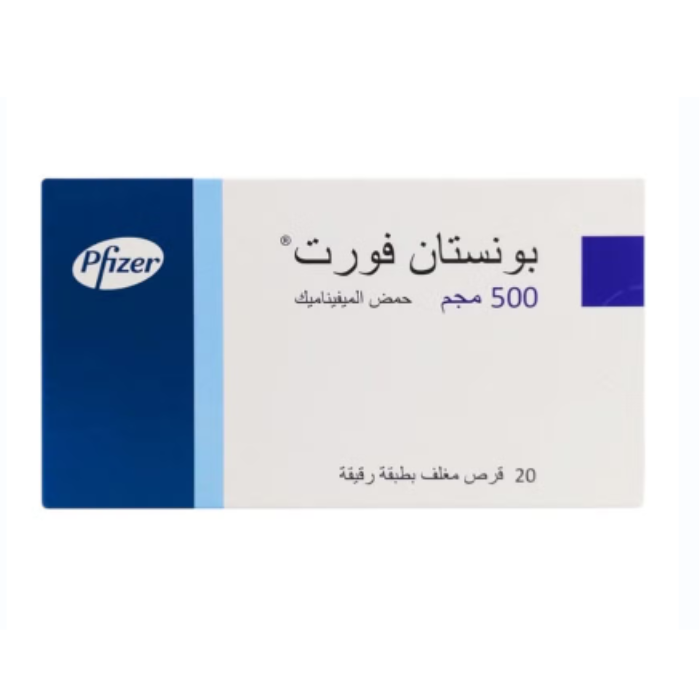 Ponstan Forte 500mg Tablet 20's