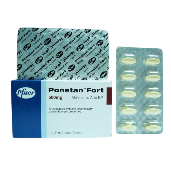 Ponstan Forte 500mg Tablet 20's