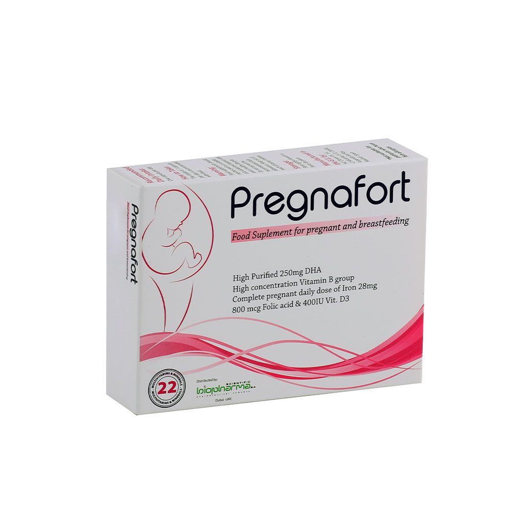 Pregnafort Soft Gel Caps 30's