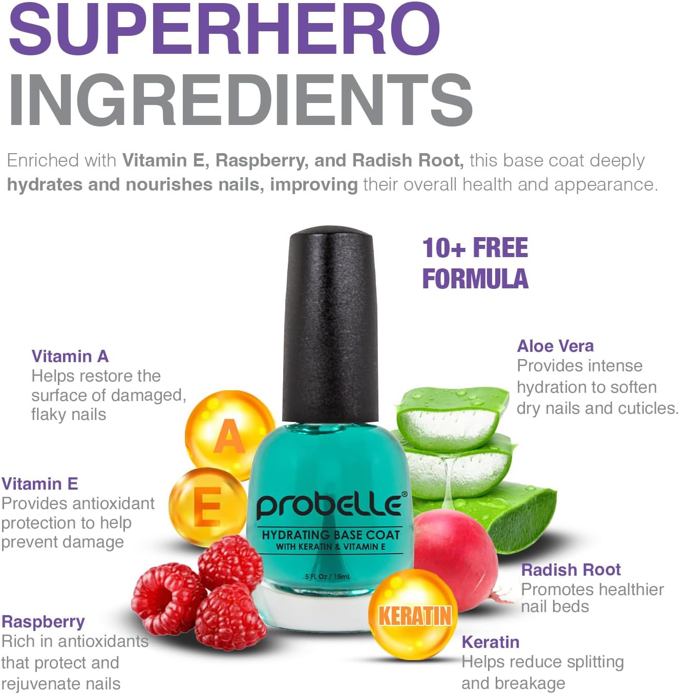 Probelle Hydrating Base Coat 15 ml