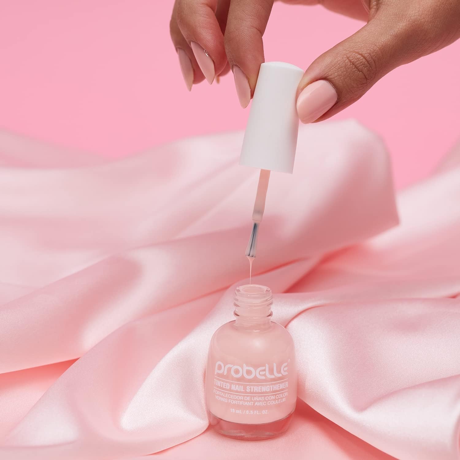 Probelle Nail Strengthener Petal Pink 15 ml