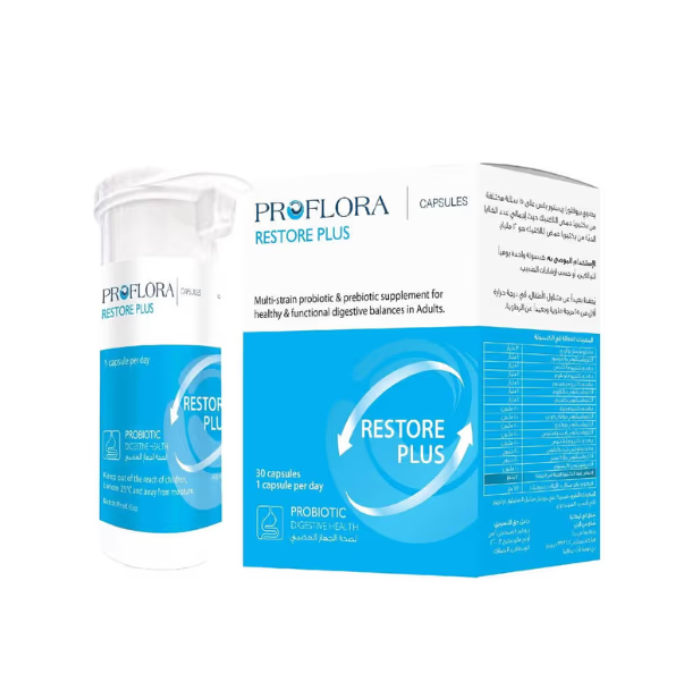 Proflora Restore Plus 15 Strains 12 Billion Cfu/Dose - 580mg Capsule 30's