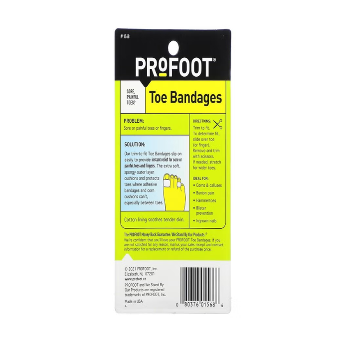 Profoot Toe Bandages