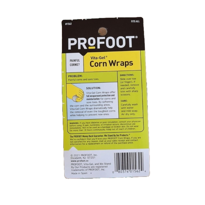 Profoot Vita-Gel Corn Wraps