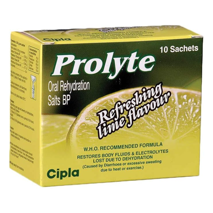 Prolyte O R S Lemon 21gm 10's
