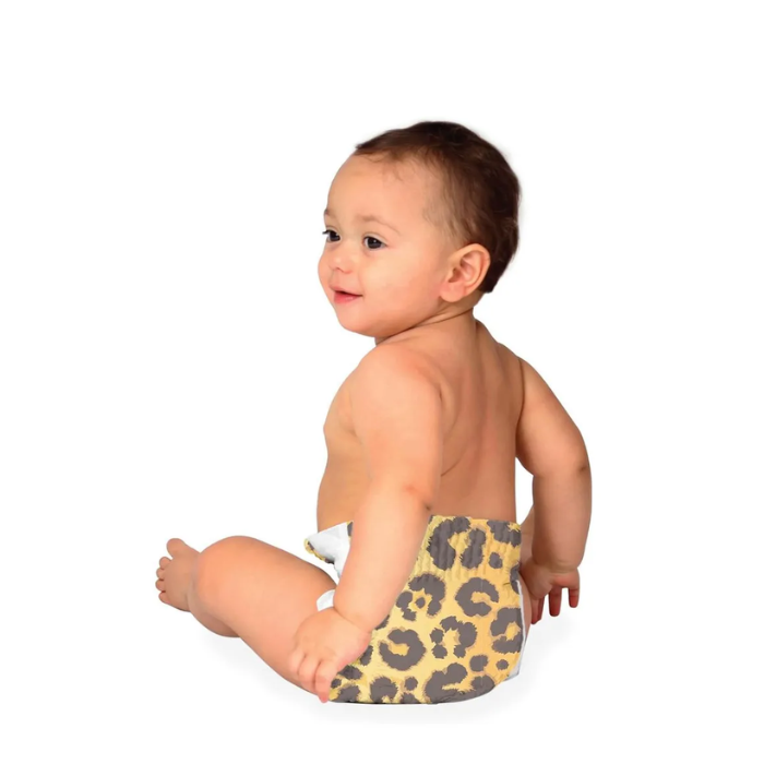 Pureborn Organic Bamboo Newborn Diapers 1- 3 kg, Hypoallergenic, Eco-Friendly and Ultra Soft, 34pcs