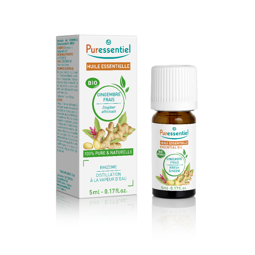 Puressentiel Organic Essential Oil Ginger 5ml