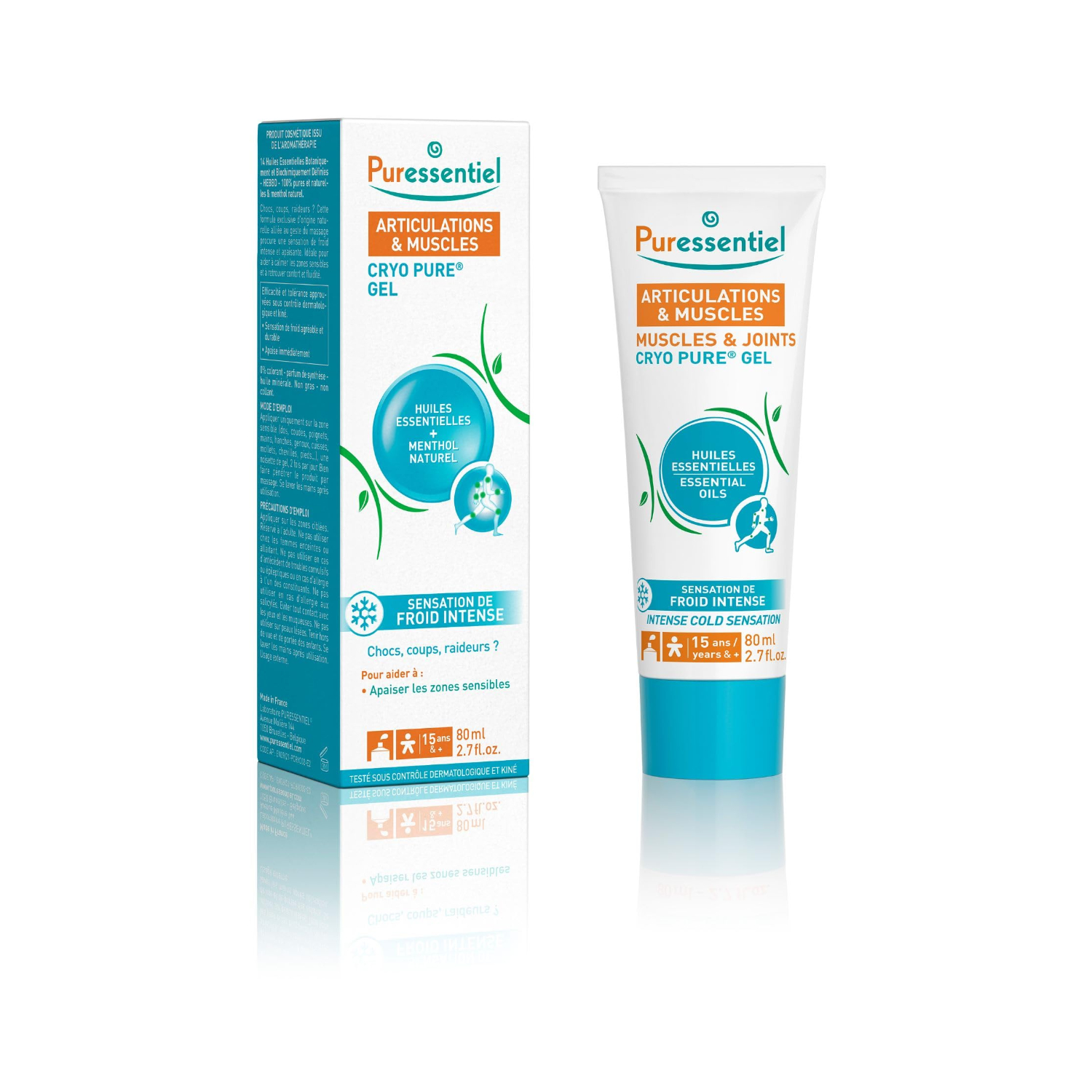 بيورسانسييل جل كريو للعضلات والمفاصل 80مل