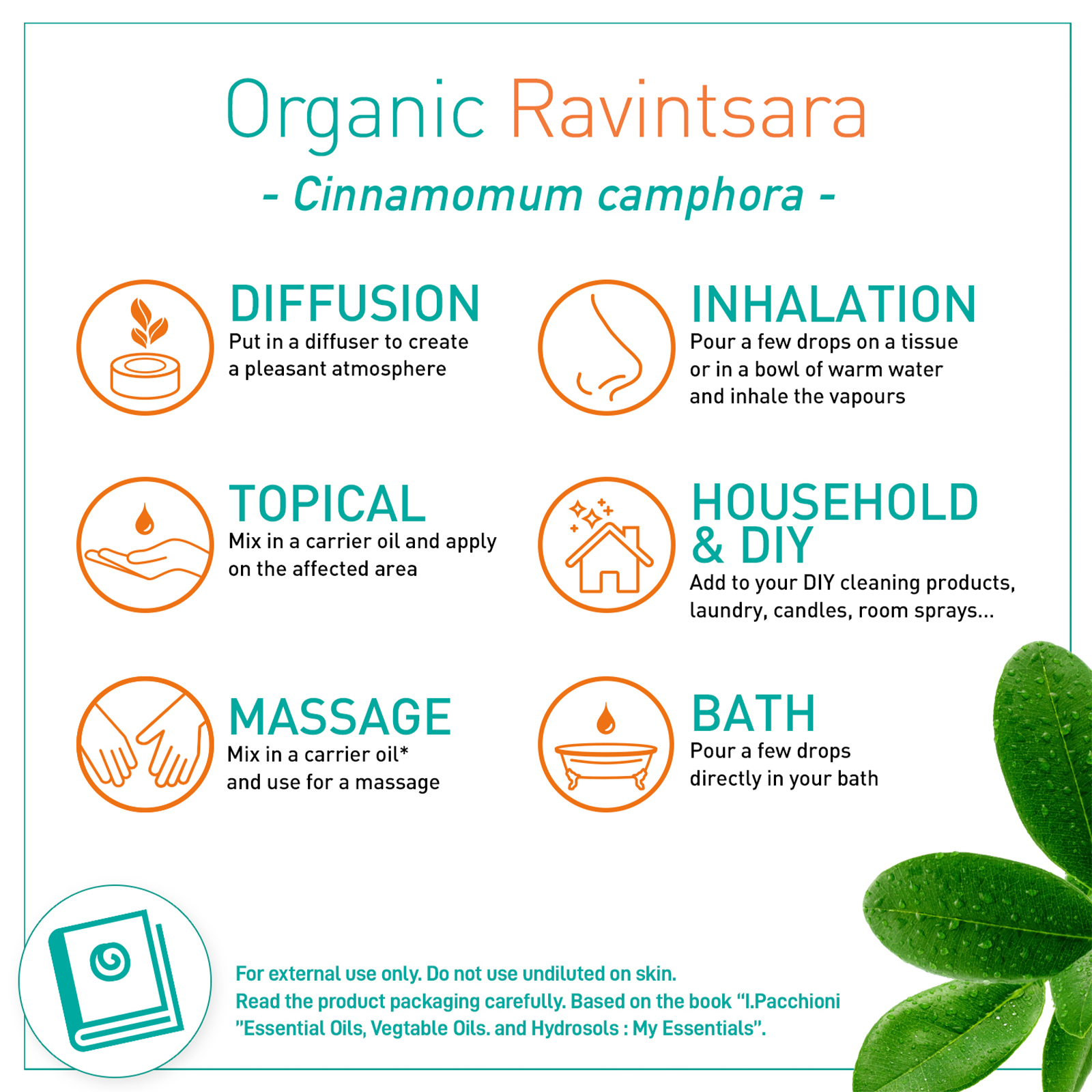 Puressentiel Organic Essential Oil Ravintsara 10ml