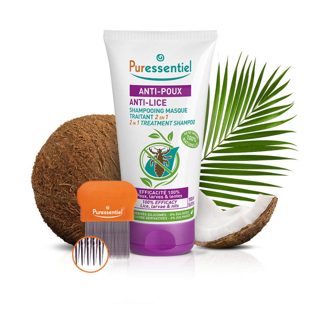 Puressentiel Anti-Lice Treatment Shampoo 150ml + Comb