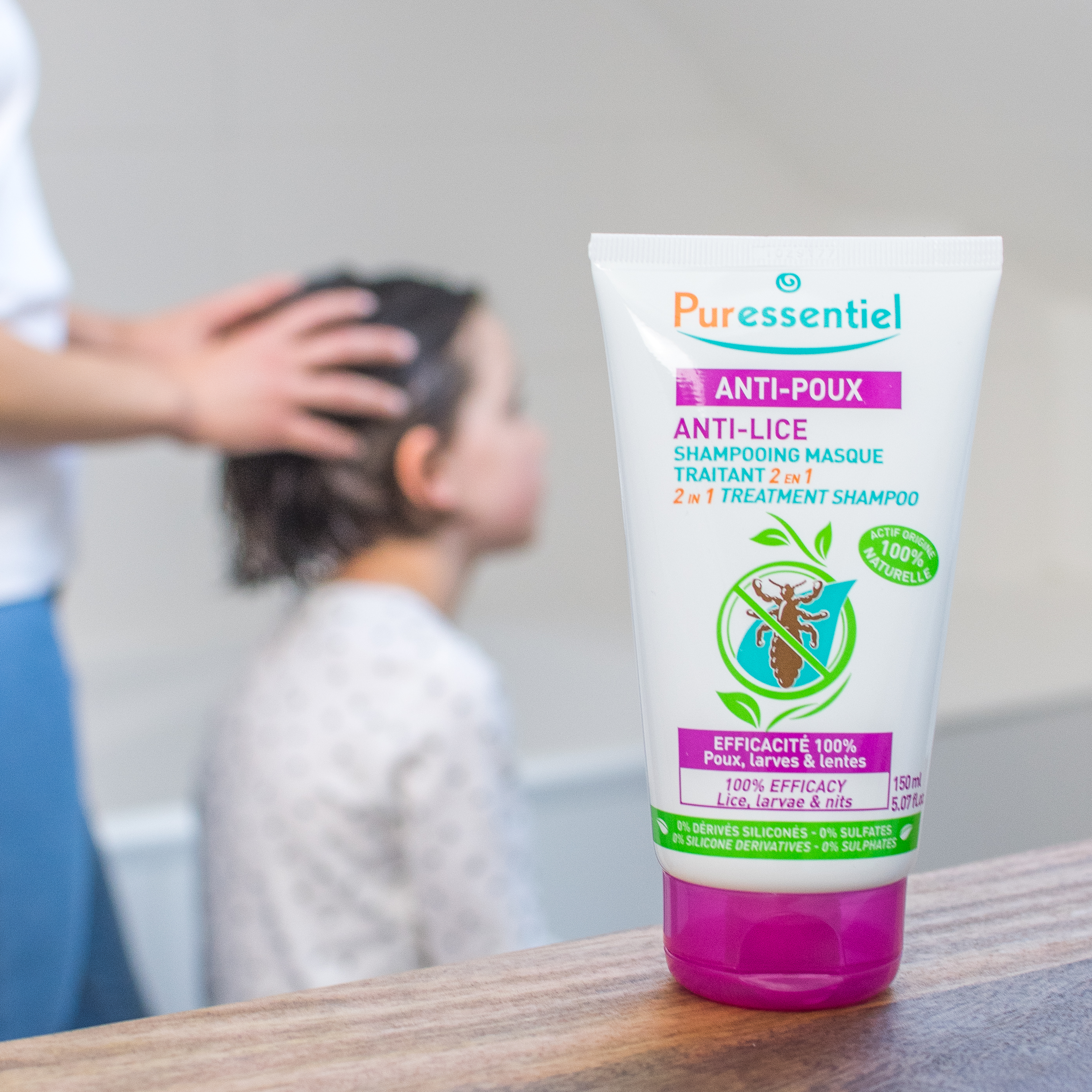Puressentiel Anti-Lice Treatment Shampoo 150ml + Comb