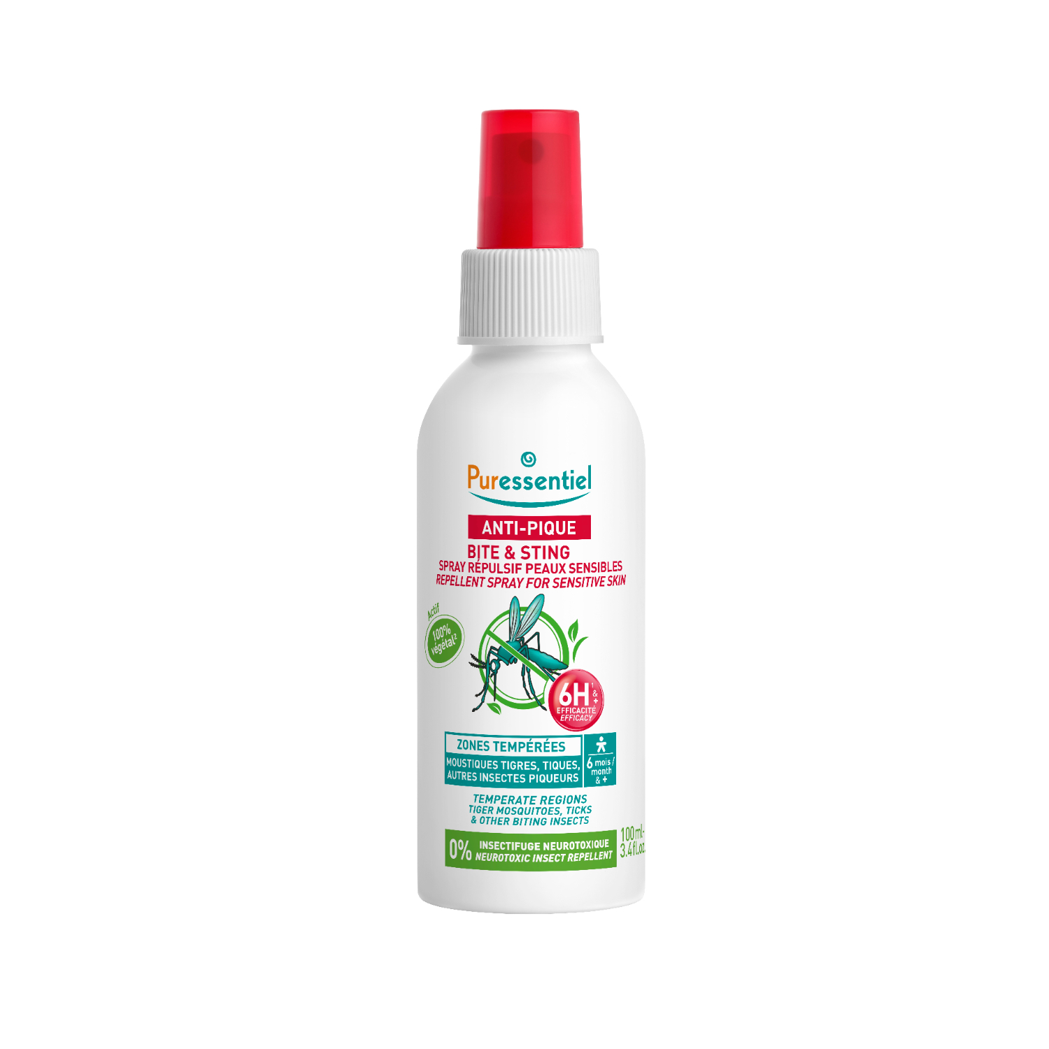 Puressentiel Anti-Sting Family Repellent Spray 100ml