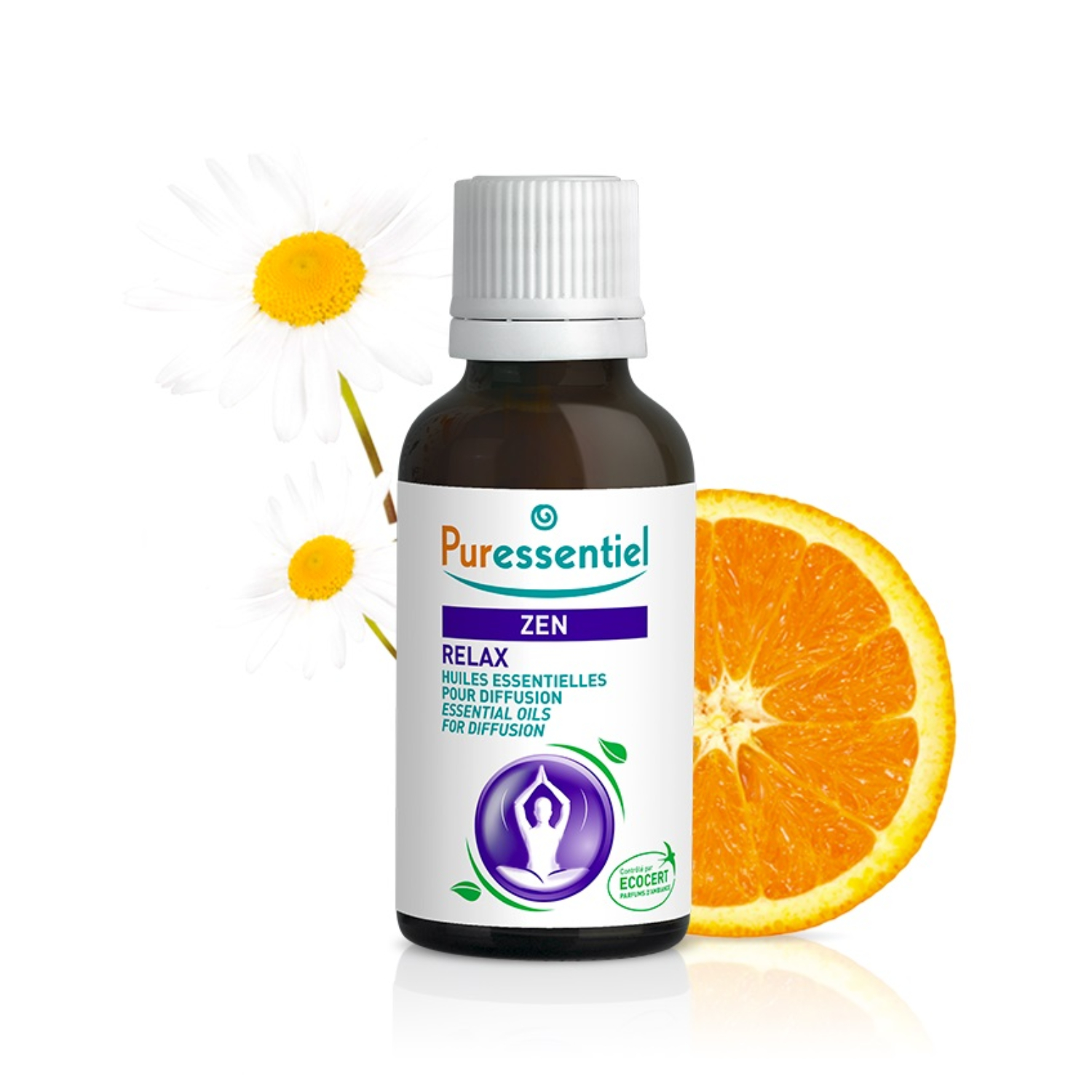 Puressentiel Essential Oils for Diffusion Relax Blend 30ml