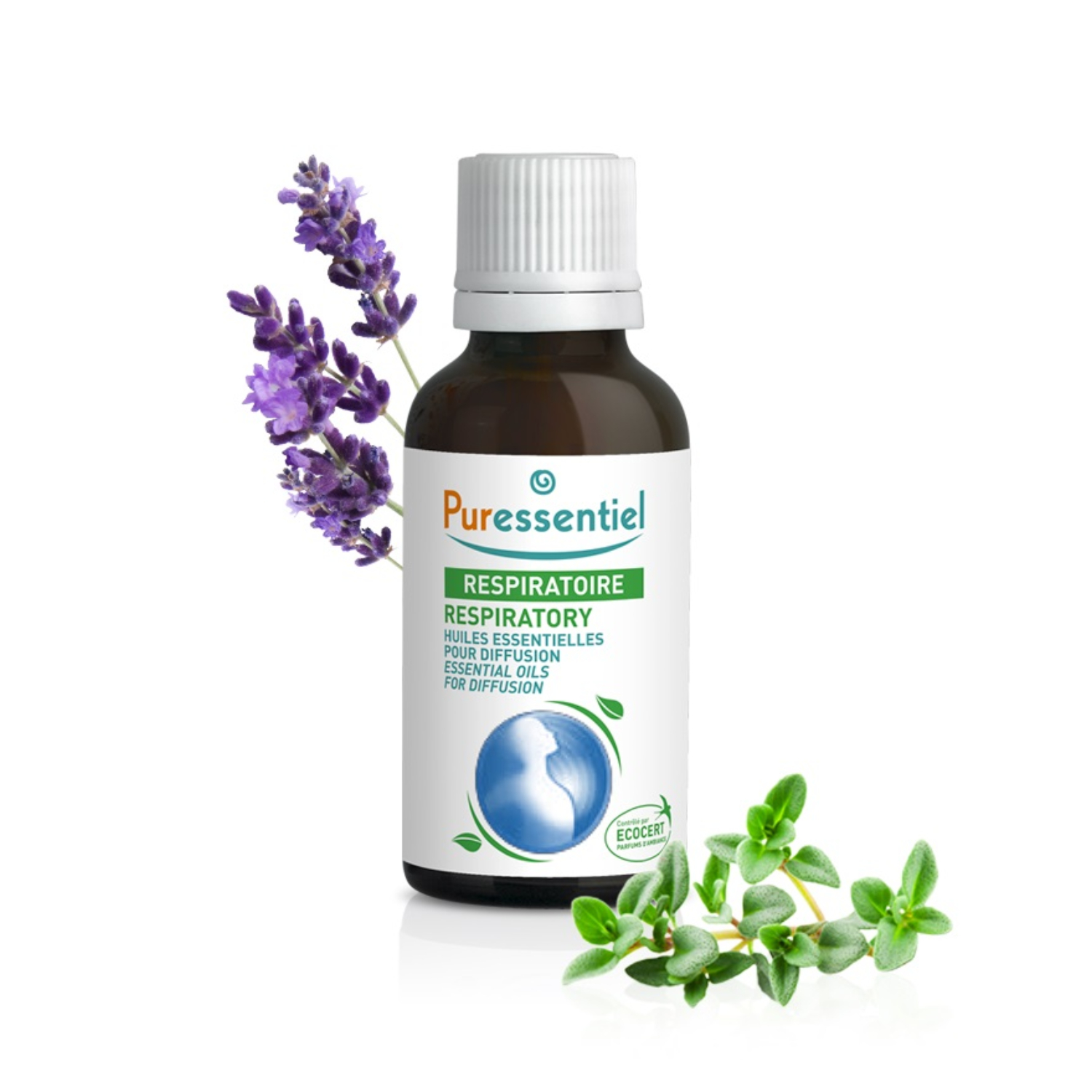 Puressentiel Essential Oils for Diffusion Respiratory Blend 30ml