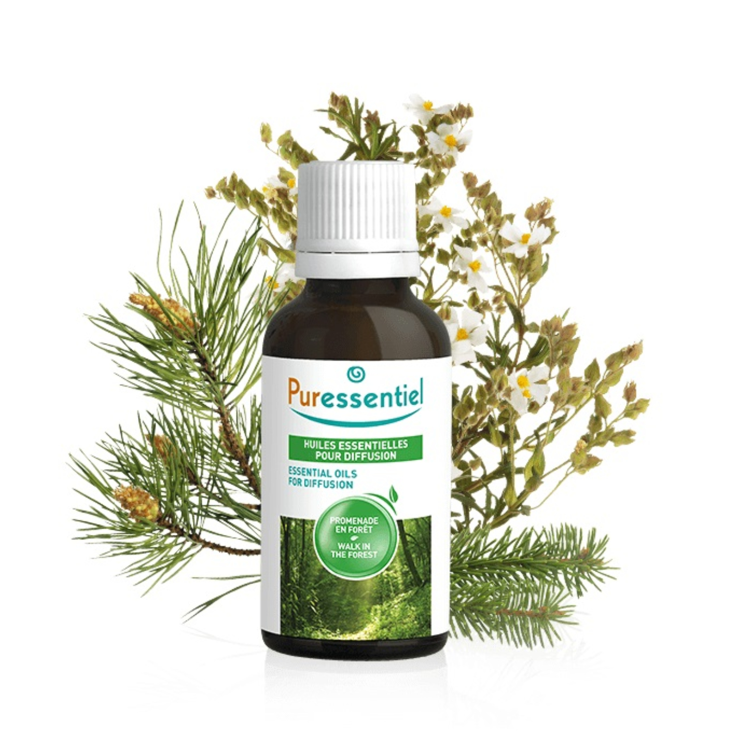 Puressentiel Essential Oils for Diffusion Walk in the Forest 30ml