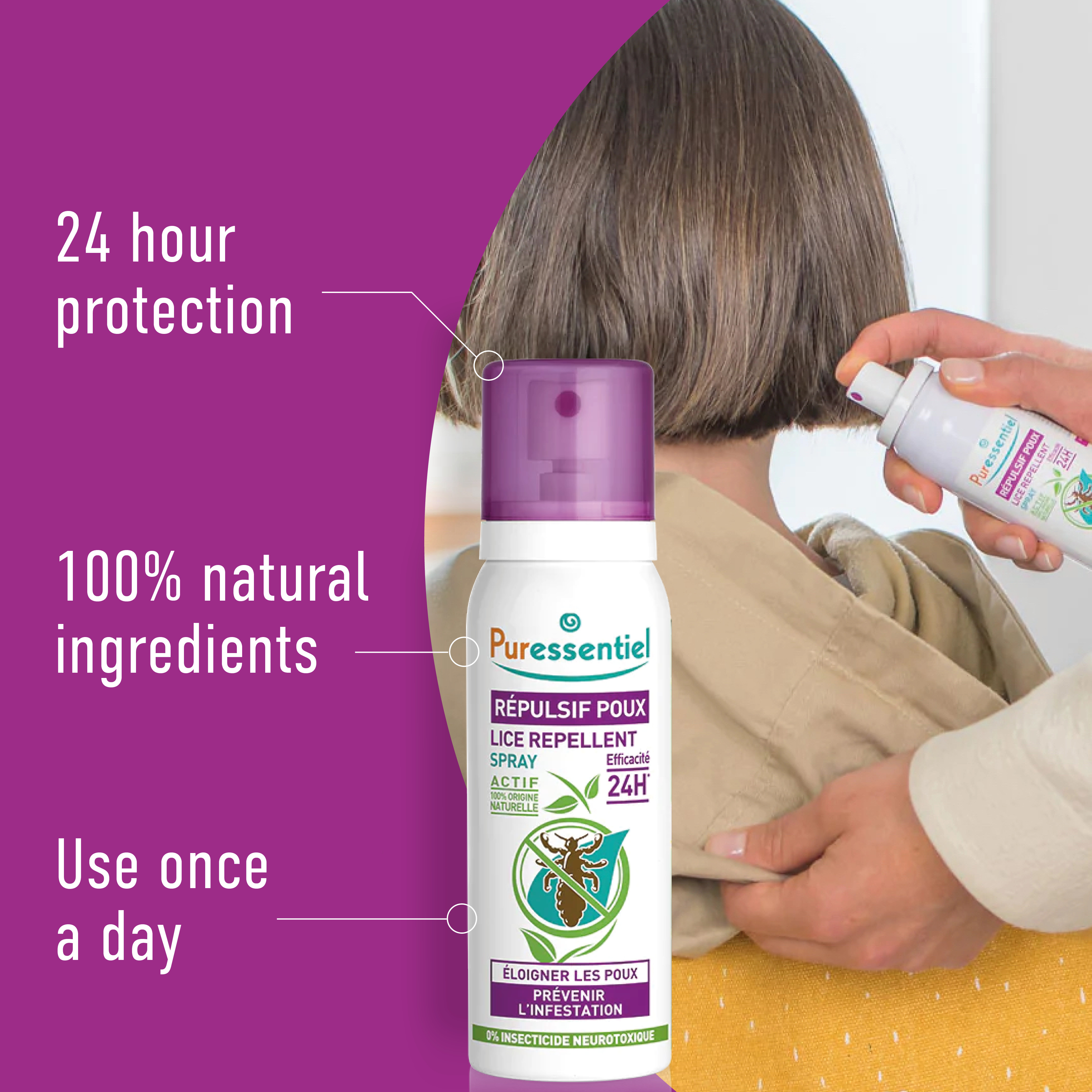 بخاخ من Puressentiel  طارد القمل - 200 مل