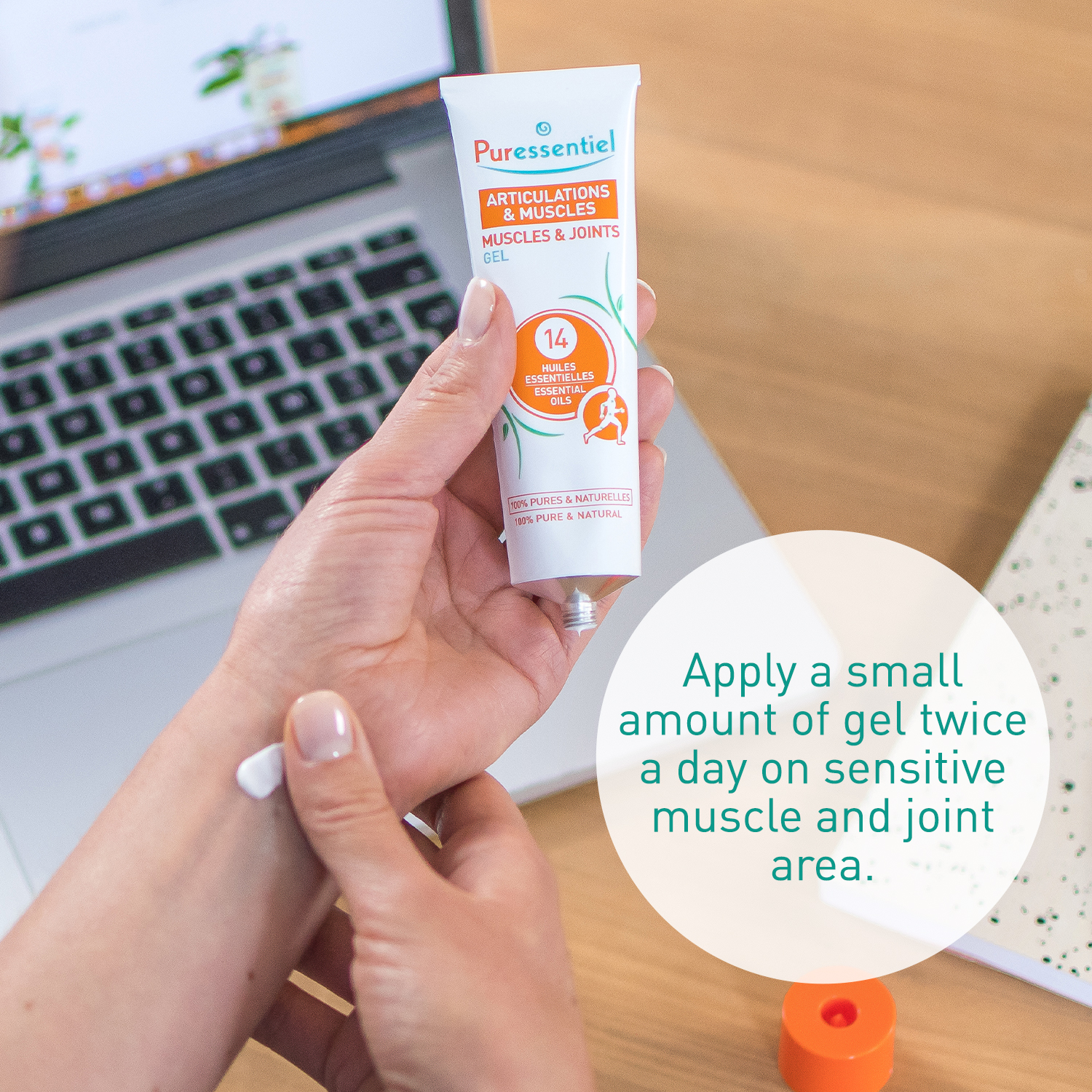 Puressentiel Muscles & Joints Gel with 14 Essential Oils 60ml