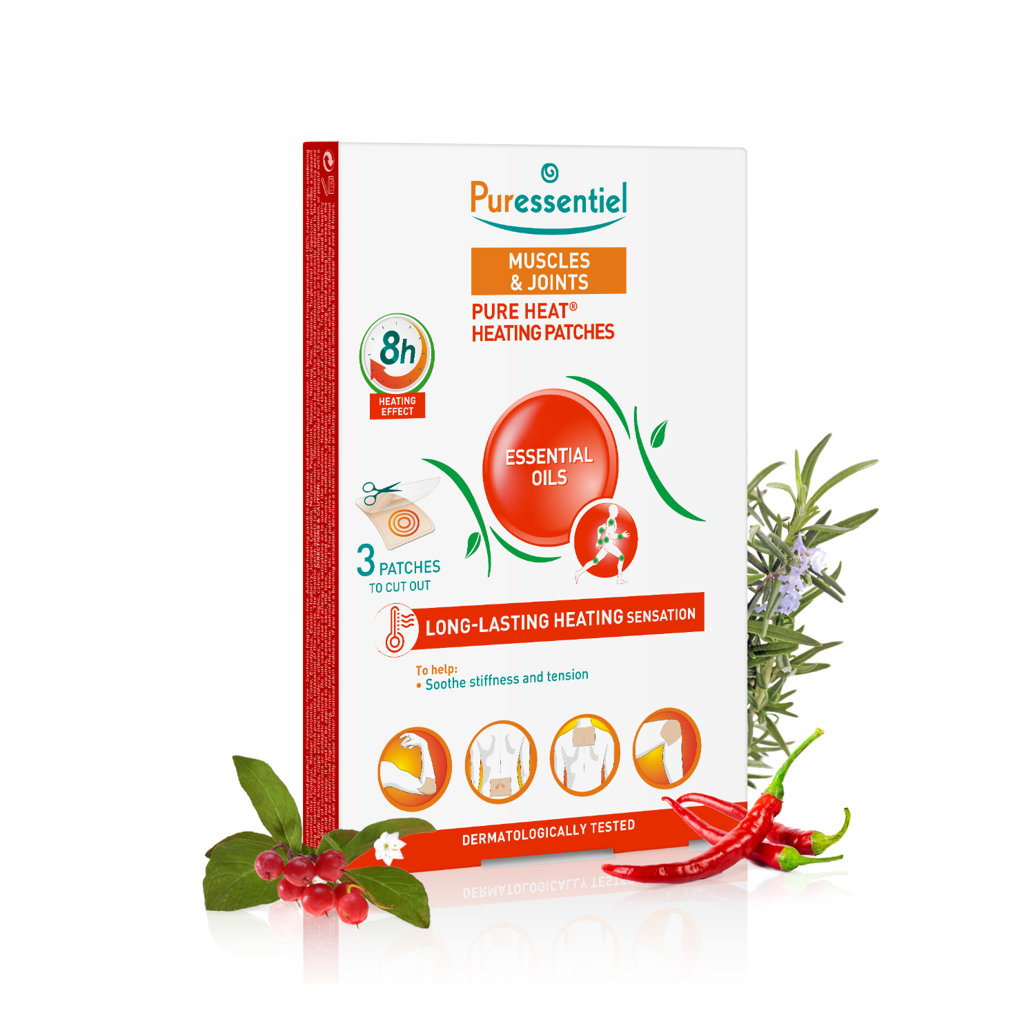 Puressentiel Muscles & Joints Pure Heat Heating Patches 3'nos