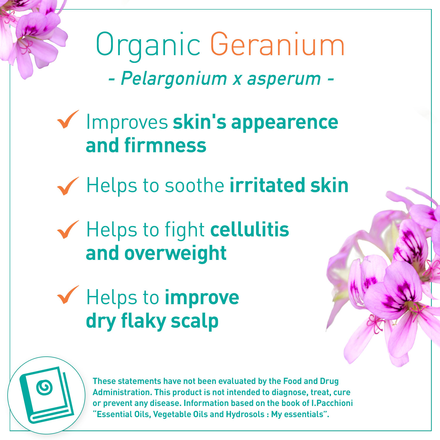 Puressentiel Organic Essential Oil Geranium 5ml