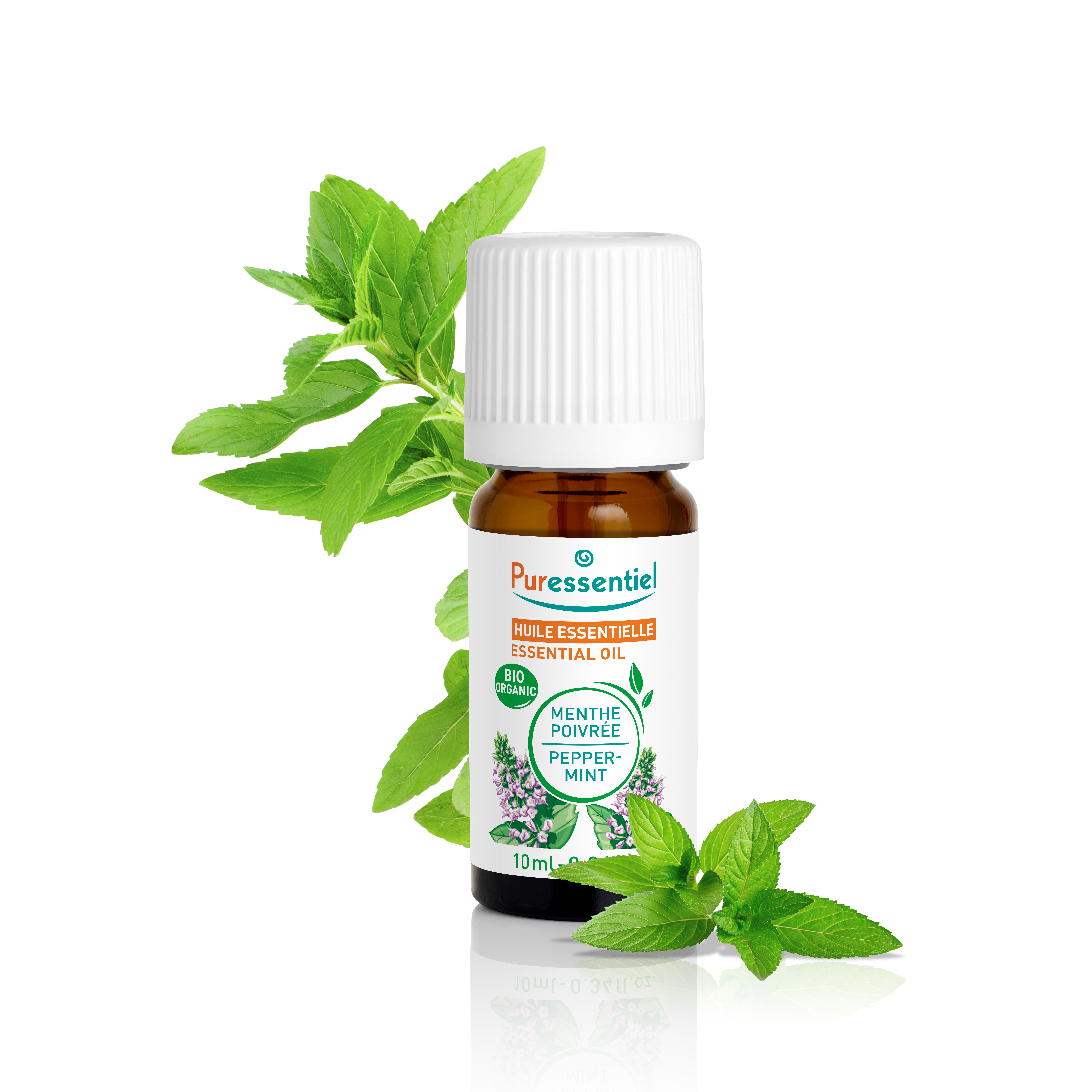 Puressentiel Organic Essential Oil Peppermint 10ml