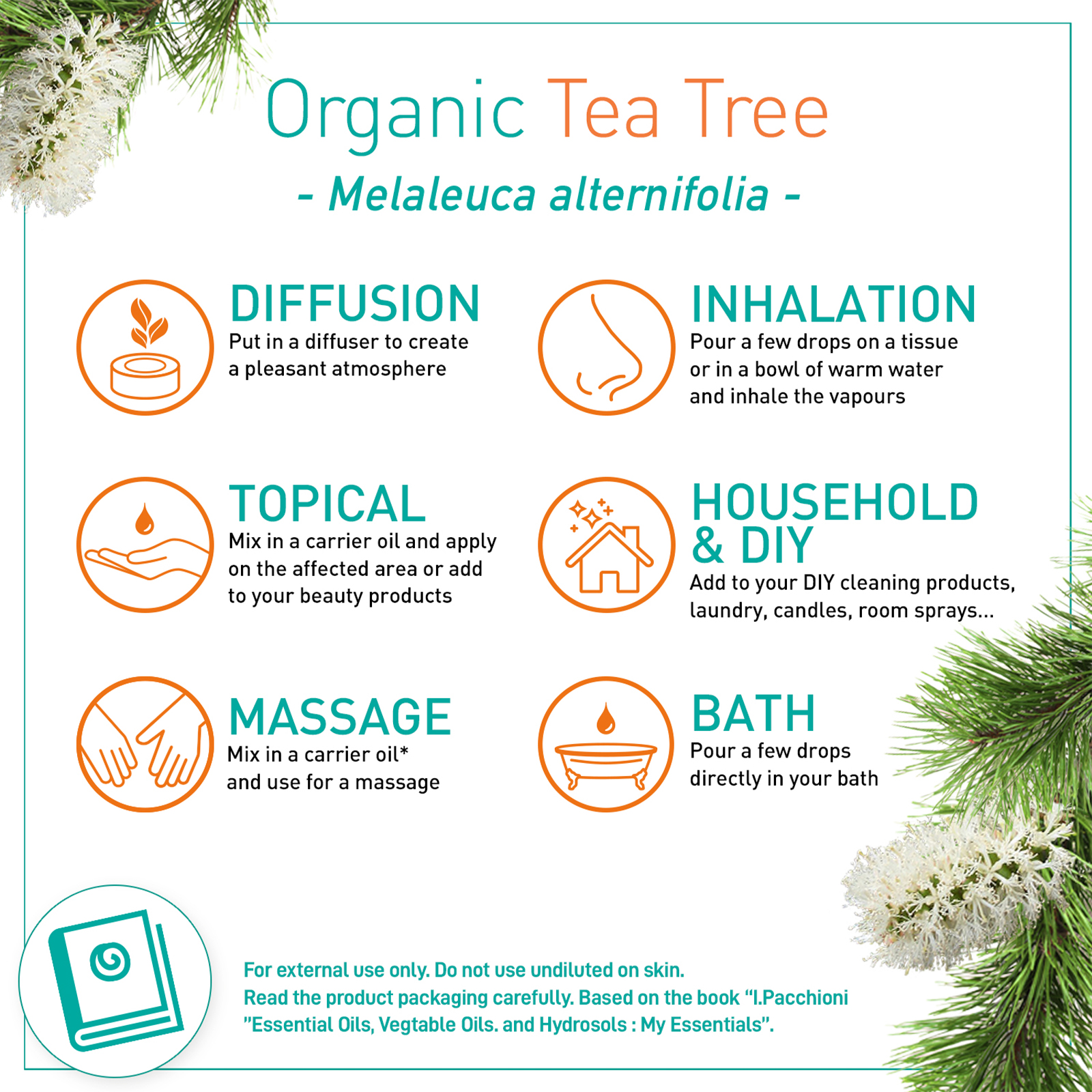 Puressentiel Organic Essential Oil Tea Tree 10ml