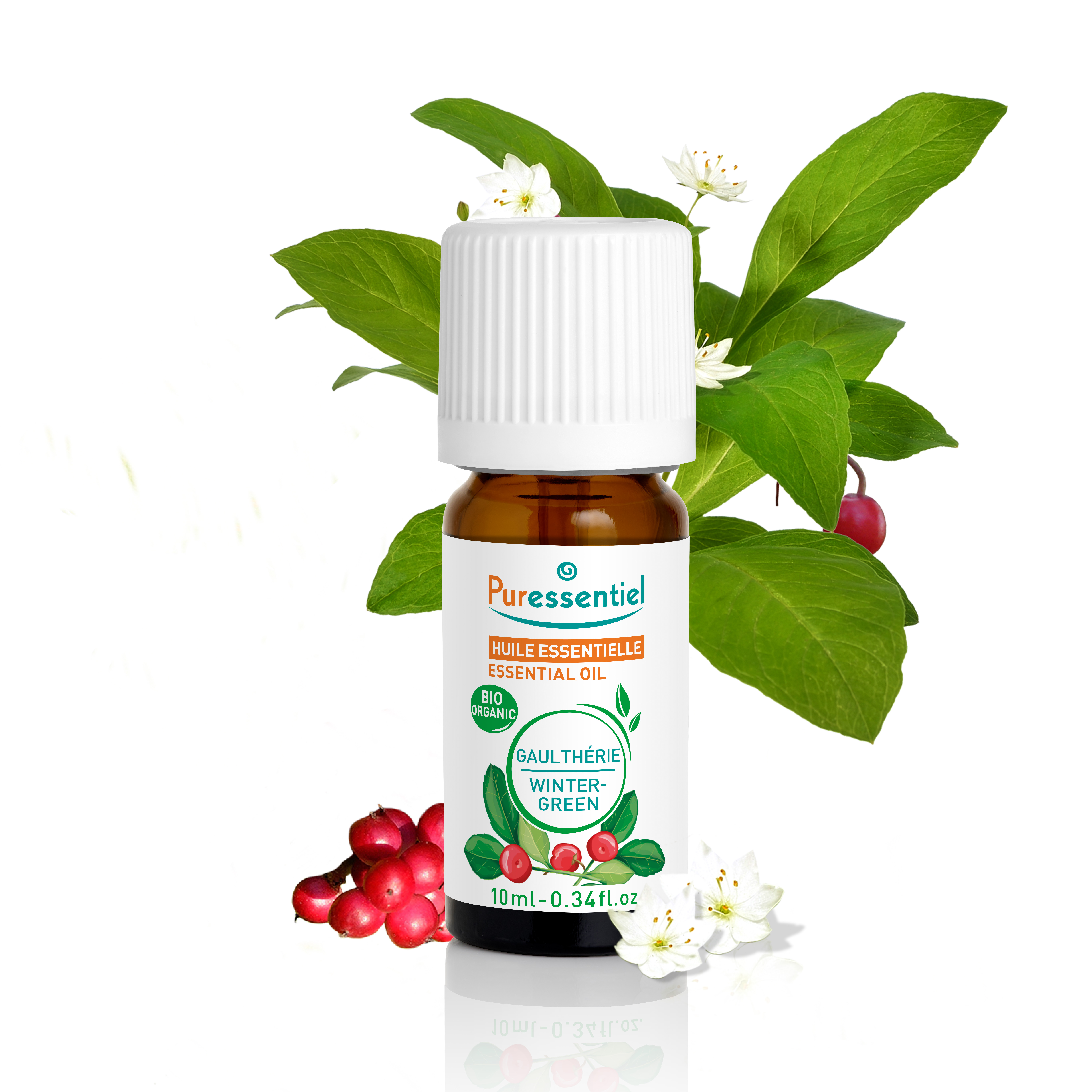 Puressentiel Organic Essential Oil Wintergreen 10ml