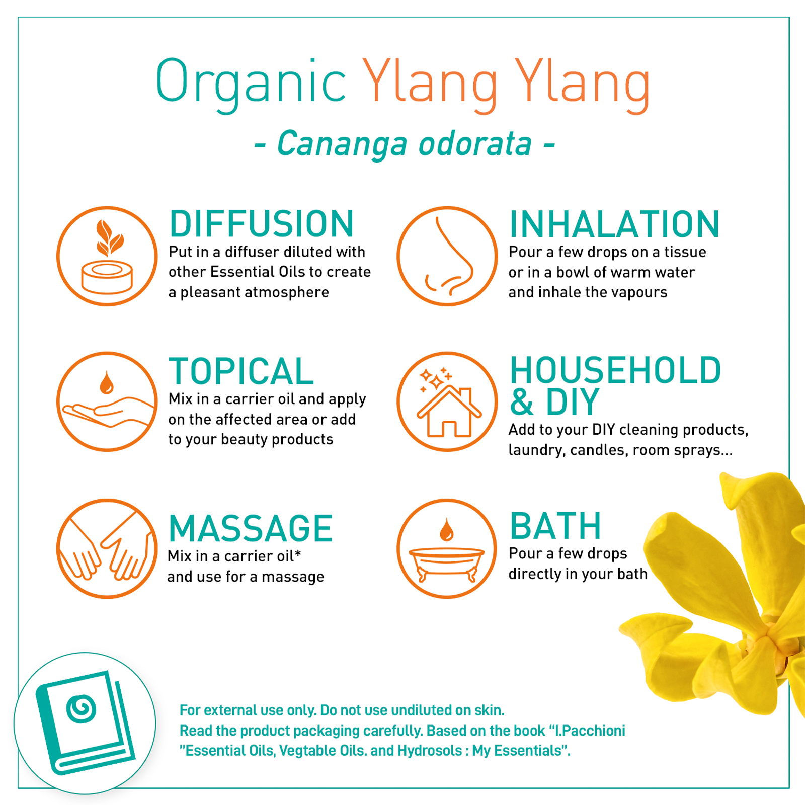 Puressentiel Organic Essential Oil Ylang Ylang 5ml
