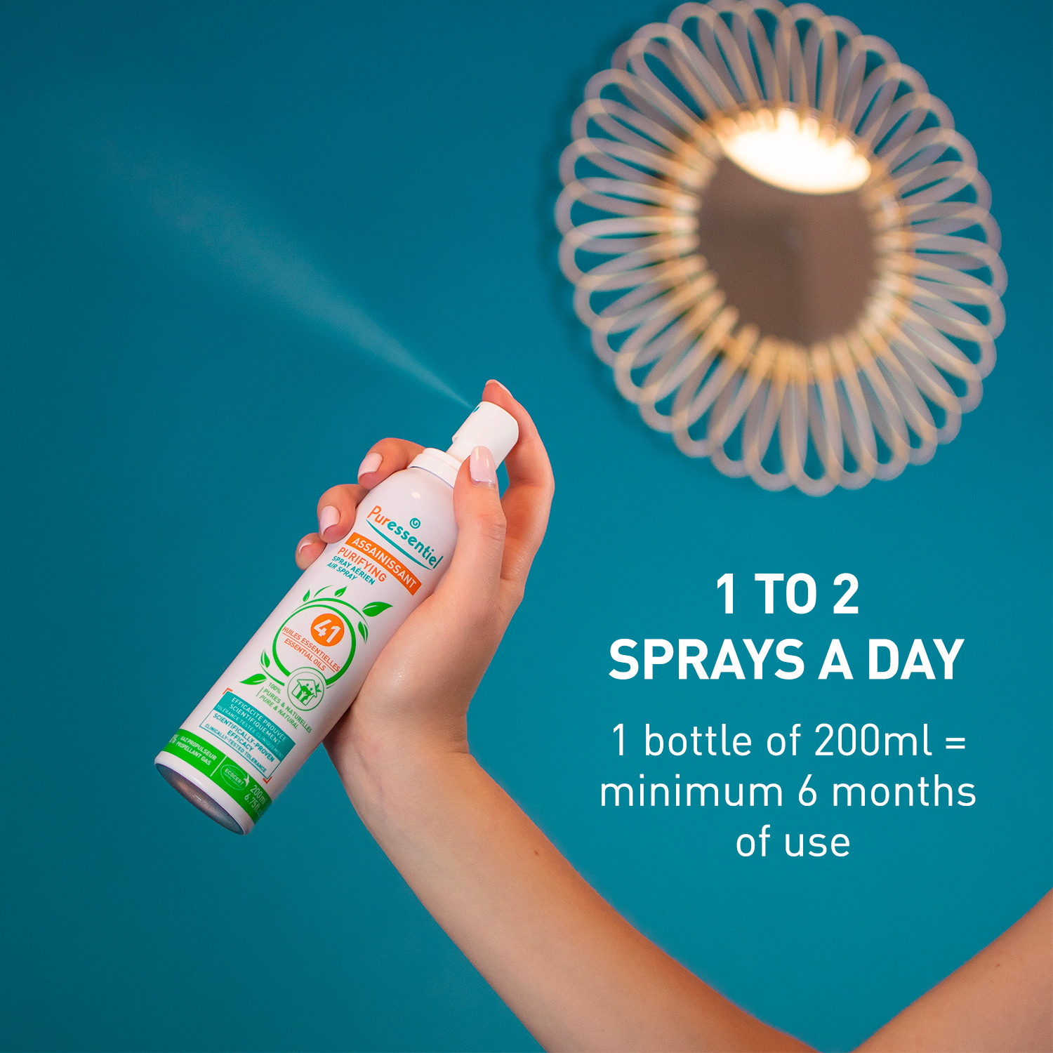 Puressentiel Purifying Air Spray with 41 Essential Oils 200ml