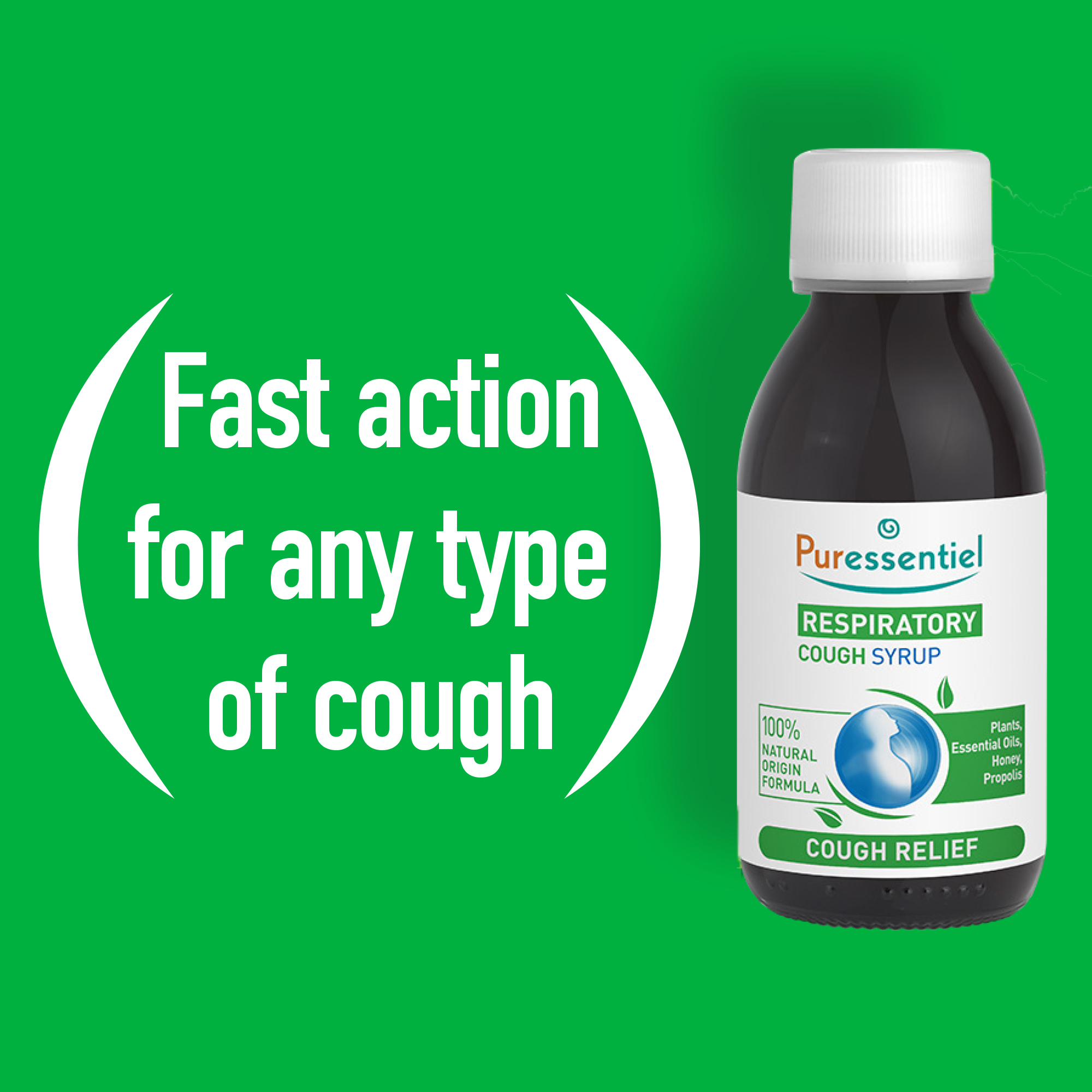 Puressentiel Respiratory Cough Syrup, 125ml