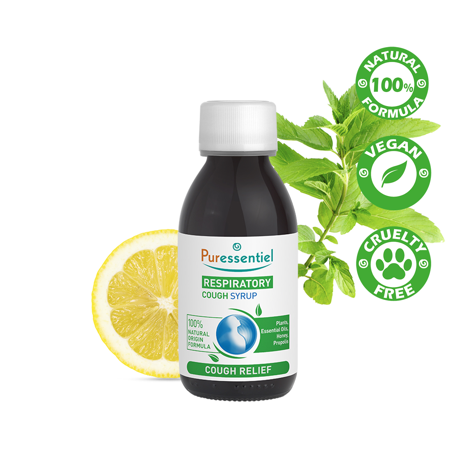 Puressentiel Respiratory Cough Syrup, 125ml