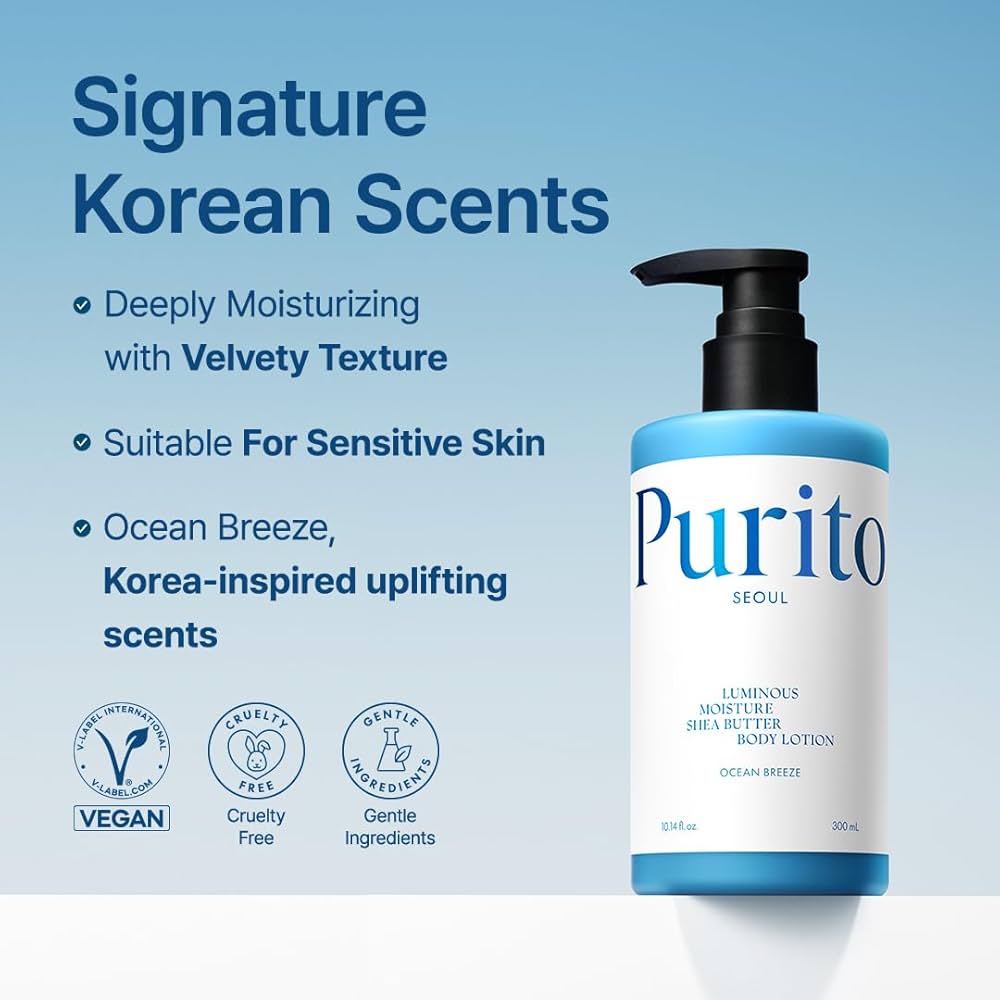 Purito Seoul Vegan Luminous Body Lotion Ocean 300 ml