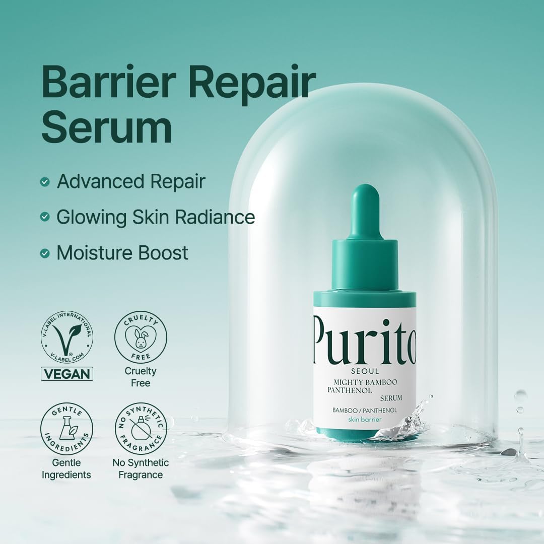 Purito Seoul Vegan Mighty Bamboo Panthenol Serum 30 ml