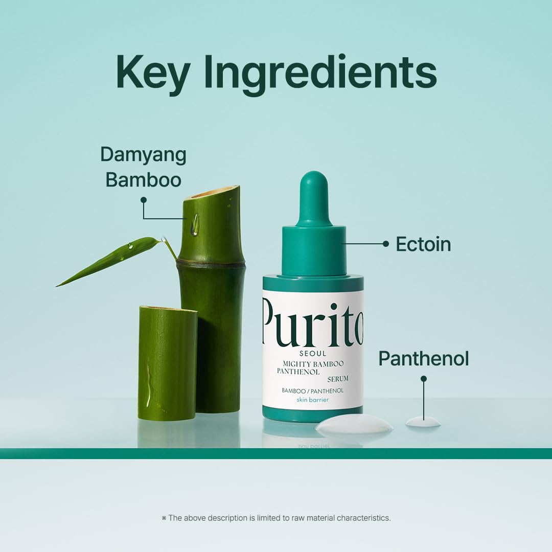 Purito Seoul Vegan Mighty Bamboo Panthenol Serum 30 ml